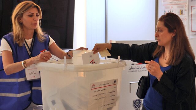 مشارکت ۶۰ درصدی در مرحله نخست انتخابات لبنان در خارج