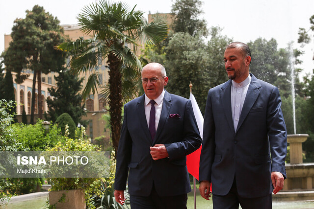 سفر وزیر امور خارجه لهستان به اصفهان