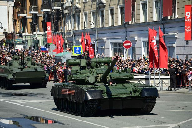 رژه "روز پیروزی" در میدان سرخ مسکو با حضور پوتین