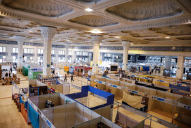 آماده سازی نمایشگاه بین‌ المللی کتاب تهران