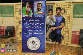 امامی: نذر کرده بودم طلا بگیرم و مدالم را به فرزند شهید صدرزاده اهدا کنم