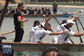 ویدئو / هفته پایانی لیگ قایقرانی دراگون‌بوت آقایان