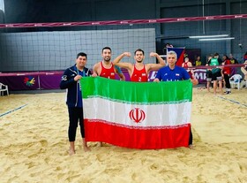 والیبال ساحلی ناشنوایان ایران به نیمه‌نهایی المپیک صعود کرد