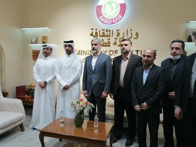 غرفه قطر در نمایشگاه کتاب تهران افتتاح شد