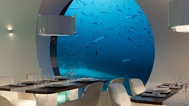 برگزاری عروسی در یک زیردریایی لوکس!