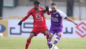 پیروزی لحظه آخری نساجی مقابل هوادار 