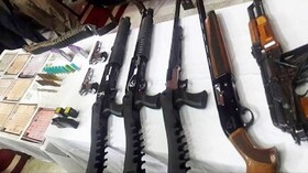 دستگیری متخلفان شکار و صید با ۳۵ قبضه سلاح شکاری در مازندران