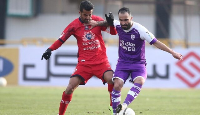 پیروزی لحظه آخری نساجی مقابل هوادار 