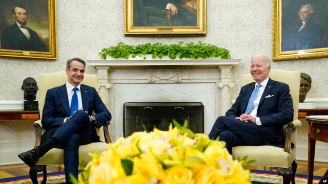 نخستوزیر یونان مذاکرات با آمریکا بر سر خرید جنگندههای اف-۳۵ را آغاز می کند نخستوزیر یونان مذاکرات با آمریکا بر سر خرید جنگندههای اف-۳۵ را آغاز می کند
