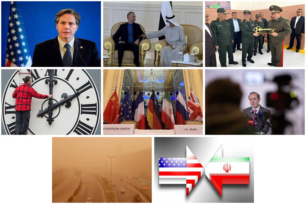 تحلیل ها از سفر وزیر خارجه به امارات/تولید پهپاد ایرانی در تاجیکستان/پیشنهادی برای ریزگردها