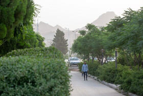 آلودگی شدید هوا در قم