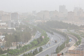 آلودگی شدید هوا در قم