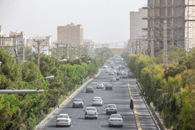 آلودگی شدید هوا در قم