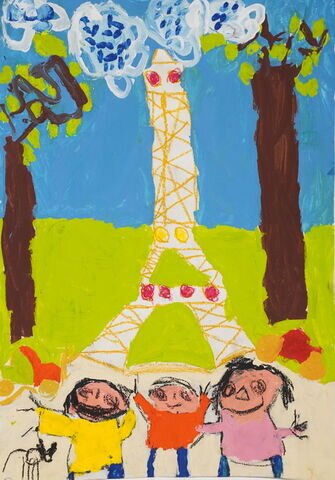 نقاشی‌های برگزیده کودکان ایرانی در فرانسه را تماشا کنید 