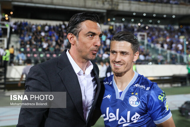 درگیری میان آلومینیوم و استقلال/ حرکات جالب رحمتی کنار خط!