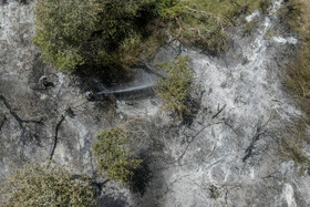 حریق در جنگلهای کرخه