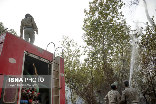 این عکس تزئینی است حریق در هتل جهانگردی یزد اطفا شد