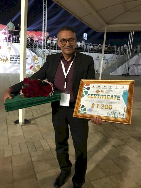 درخشش هنرمندان صنایع دستی در یک جشنواره بینالمللی