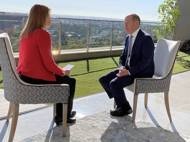 شولتس: پایان بخشیدن به جنگ روسیه و اوکراین به نفع همه جهان است شولتس: پایان بخشیدن به جنگ روسیه و اوکراین به نفع همه جهان است