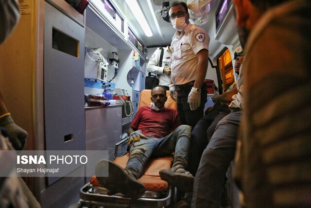 آغاز حمایت روانی از بازماندگان حادثه متروپل / مصدومیت تعدادی از امدادگران در محل آواربرداری