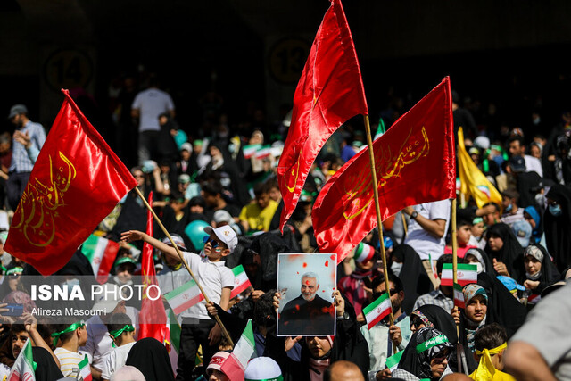 برگزاری اجتماع «سلام فرمانده» در ورزشگاه آزادی برگزاری اجتماع «سلام فرمانده» در ورزشگاه آزادی