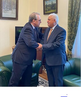 دیدار رئیس حشد شعبی عراق با معاون وزیر خارجه روسیه