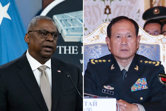 چین درخواست تماس وزیر دفاع آمریکا را رد کرد