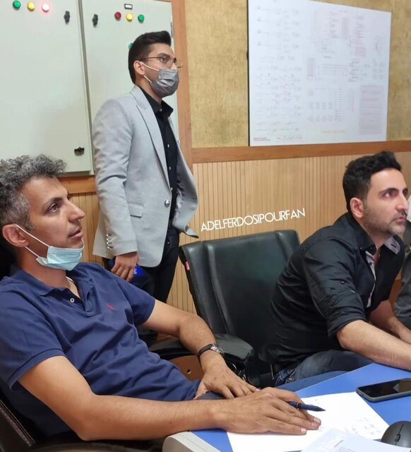 تصاویری از پشت صحنه آخرین «فوتبال ۱۲۰» فردوسی پور