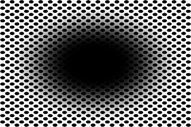 خطای دید جدیدی که مانند یک سیاهچاله در حال گسترش است