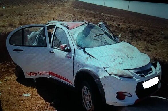 واژگونی کوئیک و مرگ کودک ۸ ساله در آزادراه قزوین- زنجان واژگونی کوئیک و مرگ کودک ۸ ساله در آزادراه قزوین- زنجان