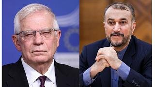 گفتوگوی برجامی جوزپ بورل با امیرعبداللهیان گفتوگوی برجامی جوزپ بورل با امیرعبداللهیان