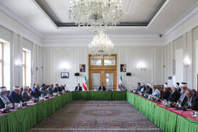 دیدار گروههای فلسطینی با امیر عبداللهیان به مناسبت سیوسومین سالگرد رحلت حضرت امام خمینی (ره)