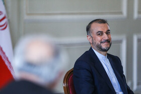 دیدار گروههای فلسطینی با امیر عبداللهیان به مناسبت سیوسومین سالگرد رحلت حضرت امام خمینی (ره)