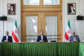 دیدار گروههای فلسطینی با امیر عبداللهیان به مناسبت سیوسومین سالگرد رحلت حضرت امام خمینی (ره)