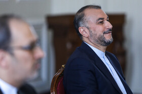 دیدار گروههای فلسطینی با امیر عبداللهیان به مناسبت سیوسومین سالگرد رحلت حضرت امام خمینی (ره)