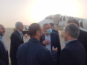 معاون اجرایی رییس جمهور وارد آبادان شد