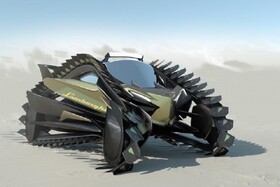 لامبورگینی تانک‌نما!