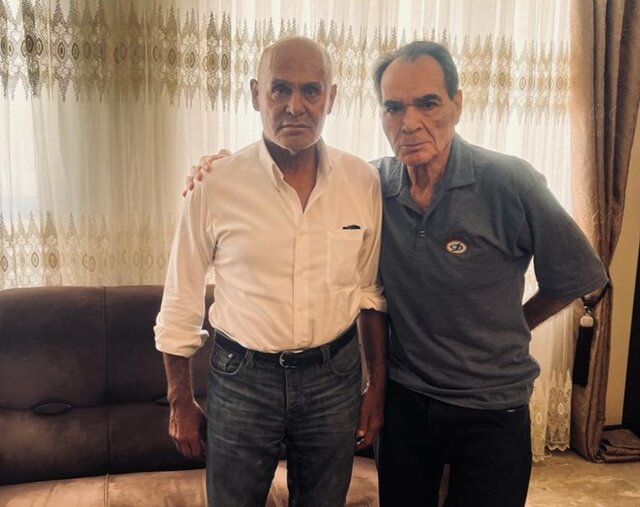 عیادت جمشید هاشم پور از «طوفان»