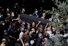 مراسم تشییع پیکر حجت‌الاسلام سید محمود دعایی