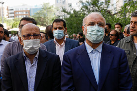 مراسم تشییع پیکر حجت‌الاسلام سید محمود دعایی