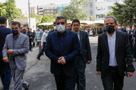 مراسم تشییع پیکر حجت‌الاسلام سید محمود دعایی