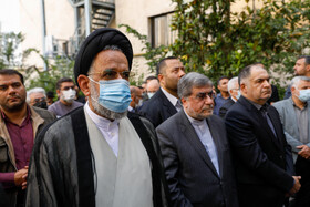 مراسم تشییع پیکر حجت‌الاسلام سید محمود دعایی