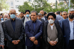 مراسم تشییع پیکر حجت‌الاسلام سید محمود دعایی