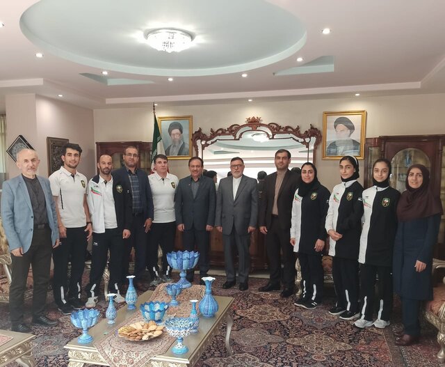 دیدار سفیر کشورمان در بلغارستان با تیم ملی پاراتکواندو دیدار سفیر کشورمان در بلغارستان با تیم ملی پاراتکواندو