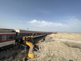 افزایش جانباختگان حادثه قطار مشهد - یزد به ۱۷ نفر 