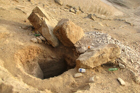 دستگیری حفار غیرمجاز آثار تاریخی در روستای برون قشلاق شهرستان ماهنشان