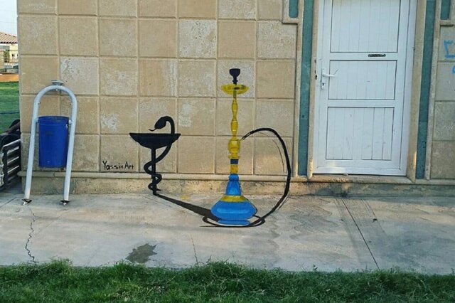 تصاویری از نقاشی های سه بعدی بر دیوار شهر