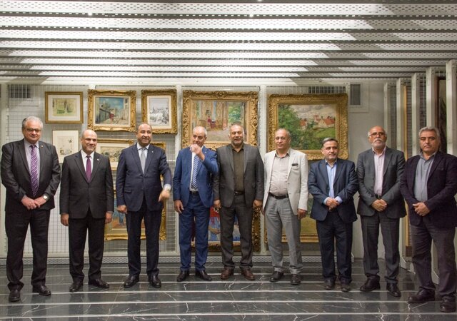 دیدار وزیر فرهنگ و گردشگری عراق از گنجینه موزه هنرهای معاصر تهران