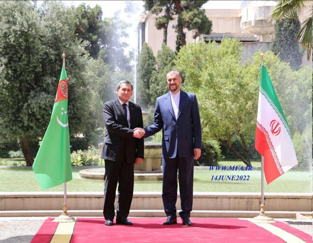 امیرعبداللهیان: زیربناهای گسترش روابط ایران-ترکمنستان با بنیان قوی گذاشته شده است