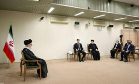 دیدار رئیس‌جمهوری ترکمنستان و هیئت همراه با مقام معظم رهبری